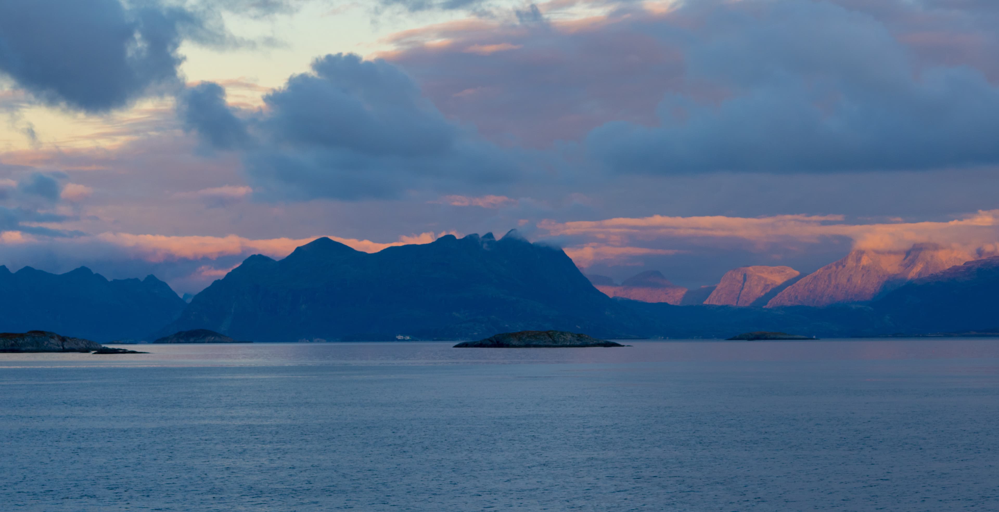Norwegian fjord landscape
